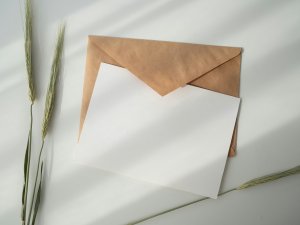 letter and envelope letter and envelope