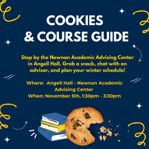 Cookies and Course Guide!