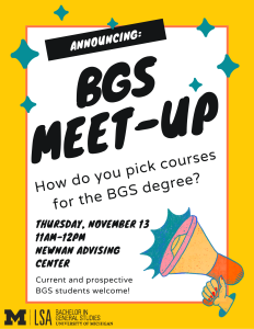 BGS Meet-Up: Course planning!