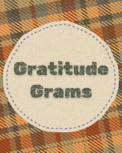 Gratitude Grams Gratitude Grams