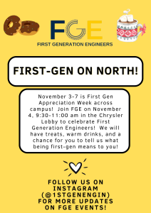 Snack with the FGE logo and language highlighting the purpose of the event. Snack with the FGE logo and language highlighting the purpose of the event.