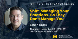 Shift: Managing Your Emotions—So They Don’t Manage You