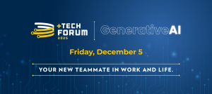 +Tech Forum: GenAI on 12/5