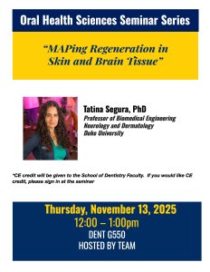 OHS Seminar Series - Dr. Segura