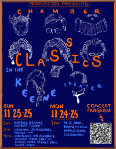 Schedule of Events for RC Chamber Music