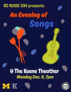 An Evening of Songs at the Keene Theater