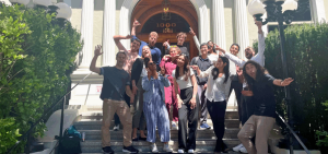 Picture of students and staff leading up to Hacker Fellowship Zero (HF0)