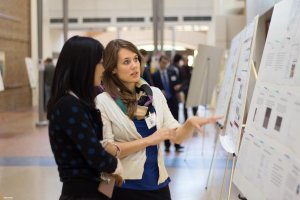 MIPSE students at the poster session.