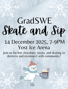 attend GradSWE Skate and Sip