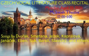 Czech Vocal Literature Class Recital