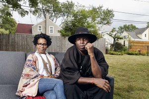 Eat Off Art founders Alexa and Edreys Wajed.