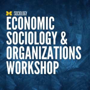 Economic Sociology and Organizations (ESO) Workshop Logo