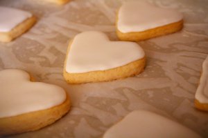 Heart Cookies for Valentine's Day!