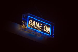 Game On Neon Sign