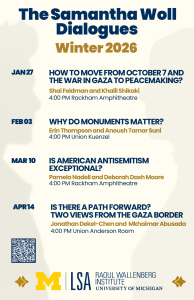 Two silhouettes facing each other