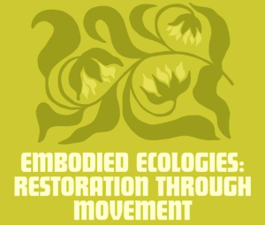 A digital illustration of an abstract plant with three budding flowers.