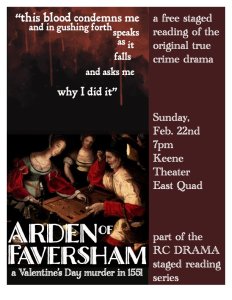 Arden of Faversham - Feb 22nd