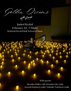 Isabella Ashtari, harp