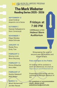 Webster poster 2025-2026