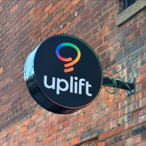 Uplift exterior signage