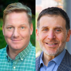 headshots of Derek Van Berkel and Jeffrey Morenoff