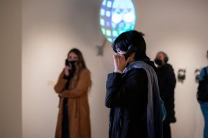 The Dream Archive is an interactive AV installation including heaphones, telephones and visual QR codes.