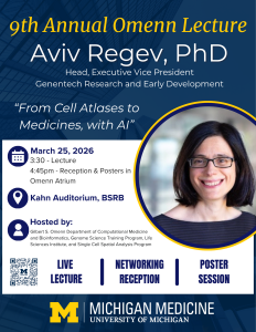 9th Annual Omenn Lecture Flyer