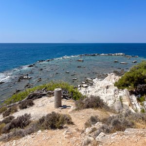 Abandoned quarry in Thasos