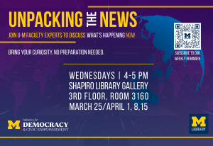 Unpacking the News graphic