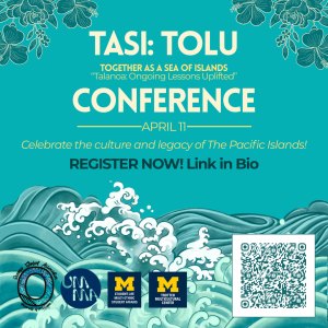 Registration flyer with the QR code.