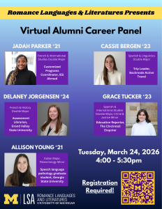 RLL Alumni Panel Flyer
