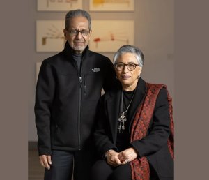 Shireen and Afzal Ahmad photo