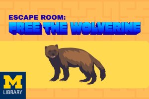 Escape room: free the wolverine, with a furry wolverine.