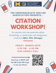 UEA Citation Workshop