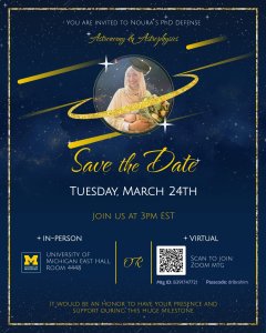 Noura's Thesis Defense Announcement