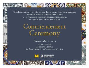 RLL Commencement Ceremony Invite