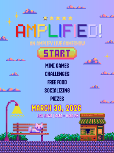 Title: Amplified!; Subtitle: A Live Amplify Gameshow