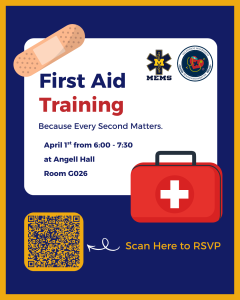 First Aid training location info