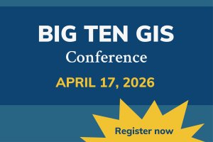 Big Ten conference, April 17, register now.