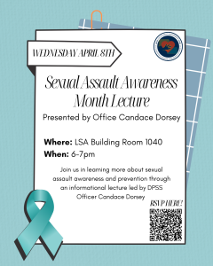 Teal background with event details