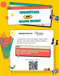 Sip on creative mocktails, snack on goodies, and dive into board game fun. Play old favorites, learn something new, or bring a game to share!