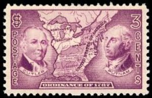 stamp commemorating the Northwest Ordinance