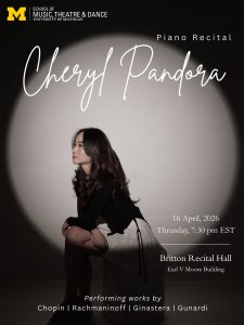 Cheryl Pandora, piano