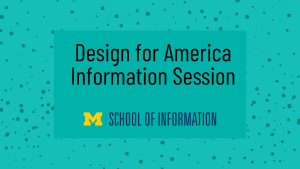 ELO | Design for America Information Session