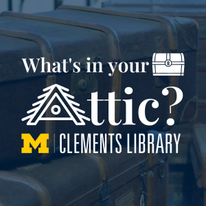 Whats In Your Attic? May 31st 1-4PM.
