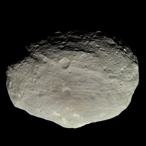 Image of an asterioid. By NASA/JPL