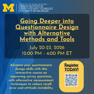 Course flyer listing  the title, dates and time.