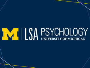 University of Michigan Department of Psychology log