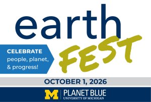 Earthfest advertisment that contains the event date of October 1, 2026.