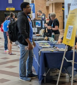 Student visits Immersed Fair 2025